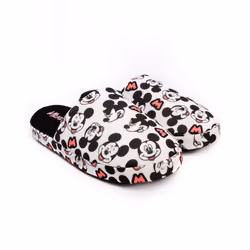 Disney Mule Slippers (Womens White)