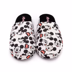 Disney Mule Slippers (Womens White) - 5-6 UK