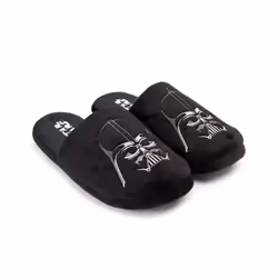 Star Wars Mule Slippers (Mens Black) - 9-10 UK