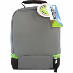 Minecraft Kids Lunchbox Creeper Zip Compartment Green Lunch bag