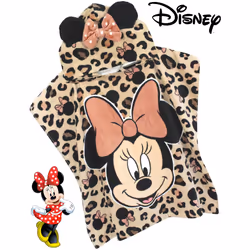 Disney Poncho Towel (Girls Pink)