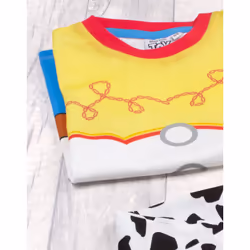 Disney Short Sleeve Short Leg Pyjama Set (Girls White)