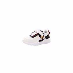 Mickey Mouse Trainers for Boys & Girls | Kids Classic Character Shoelace White Sports Sneakers | Childrens Shoes Merchandise  ...