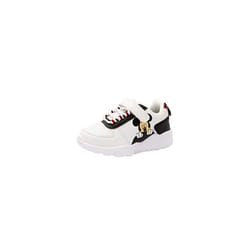 Mickey Mouse Trainers for Boys & Girls | Kids Classic Character Shoelace White Sports Sneakers | Childrens Shoes Merchandise 12 UK Kids