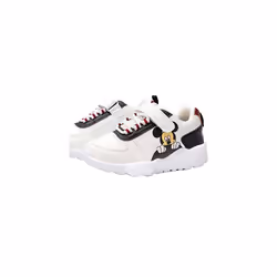 Mickey Mouse Trainers for Boys & Girls | Kids Classic Character Shoelace White Sports Sneakers | Childrens Shoes Merchandise 12 UK Kids