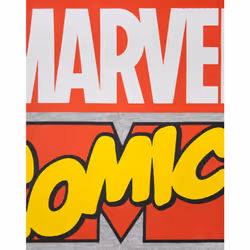 Marvel Short Sleeved T-Shirt (Boys Grey) - 7-8 Years