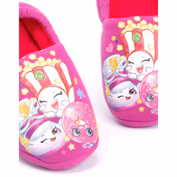 Shopkins Purple Pink Girls Slippers UK Kids sizes 6 - 2 Novelty Character Gift - UK Child 9