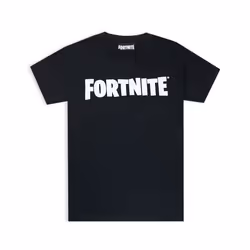 Fortnite Boys T-Shirt Battle Royale Kids Blue OR Black Short Sleeve Top - Blue, L