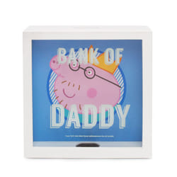 Peppa Pig Money Box (Mens White)
