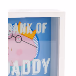 Peppa Pig Money Box (Mens White)