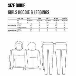 Barbie Hoodie & Leggings Girls Kids Doll Jumper Black Grey Clothes - 5-6 Years