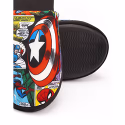 Marvel Avengers Slippers Comic Mens Slip On House Shoes Loafers - 7-8 UK