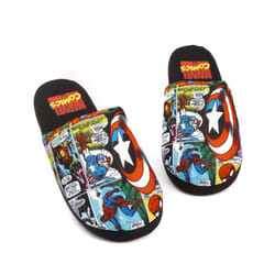 Marvel Avengers Slippers Comic Mens Slip On House Shoes Loafers - 11-12 UK