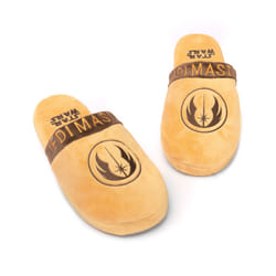 Star Wars Slippers Mens Yoda Jedi OR R2D2 Slip On House Shoes Loafers - Jedi, 11-12 UK