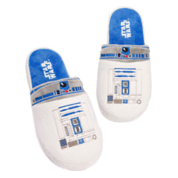 Star Wars Mule Slippers (Mens White) - 7-8 UK