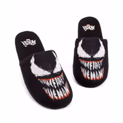 Marvel Mule Slippers (Mens Black) - 7-8 UK