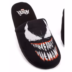 Marvel Mule Slippers (Mens Black) - 7-8 UK