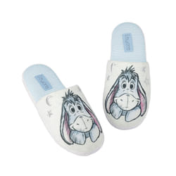 Disney Winnie The Pooh Slippers Womens Bear Or Eeyore House - EEYORE, 5-6 UK