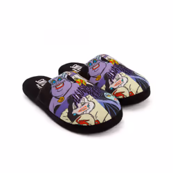 Disney Villains Slippers Womens Slip On Evil Ladies House Shoes - 5-6 UK
