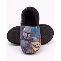 The Mandalorian Slippers Boys Baby Yoda Star Wars House Shoes - 5 UK