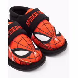 Marvel Spider-Man Slippers Boys Kids Superhero House Shoes Loafers - UK Child 8