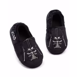 Star Wars Darth Vader Slippers Boys Kids Villain House Shoes Loafers - UK Child 12