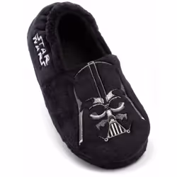Star Wars Darth Vader Slippers Boys Kids Villain House Shoes Loafers - 4 UK