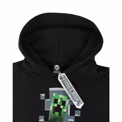 Minecraft Hoodie (Boys Black)