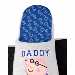 Peppa Pig Slippers Mens Adults Daddy Gift Slip On House Shoes - 11-12 UK