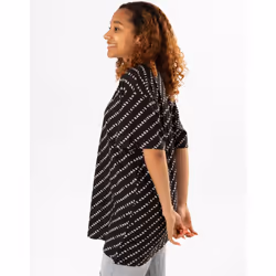 Barbie Oversized Short Sleeved T-Shirt (Womens Black) - Medium