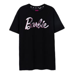 Barbie Oversized Short Sleeved T-Shirt (Womens Black) - Medium
