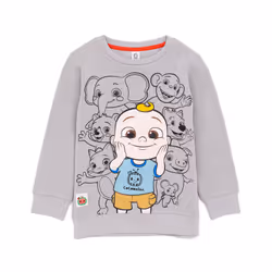 Cocomelon Sweatshirt (Unisex Kids Grey) - 2-3 Years
