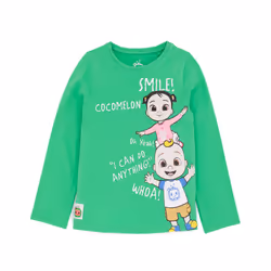 Cocomelon T-Shirt and Legging Set (Unisex Kids Green) - 18-24 Months