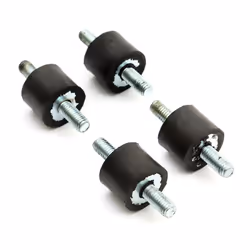 Rubber Engine Mount Set x4 8mm Generator Wacker Plate Water Pump