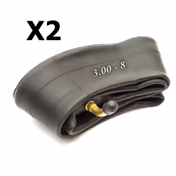 2 Mobility Scooter 8" Innertube 3.00-8 Bent Valve Electric Wheelchair 300-8 Tube