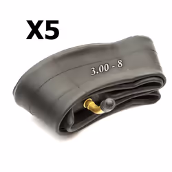 5 Mobility Scooter 8" Innertube 3.00-8 Bent Valve Electric Wheelchair 300-8 Tube