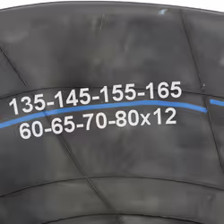 12'' Van Wheel Tyre Inner Tube 135x12 145x12 155x12 165x12 60/65/70/80 Profile