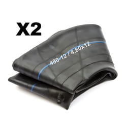 2x 12 Inch Trailer Innertube 400-12 / 240-12 / 480-12 500-12 530-12 570-12 Tube