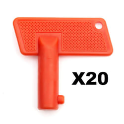20x Spare Key 12v Caravan Battery Isolator Switch Cut Off Kill Disconnect Power