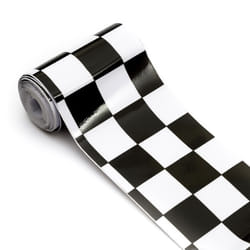 2.8M Chequered Flag Vinyl Tape Decal Sticker Black White Motorcycle