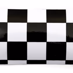 2.8M Chequered Flag Vinyl Tape Decal Sticker Black White Motorcycle