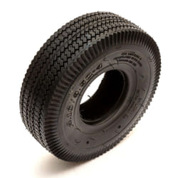 10 Inch Tyre 4.10/3.50-4 Mini BMX Bike Black Block Tread Tubeless 4Ply