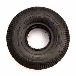 10 Inch Tyre 4.10/3.50-4 Mini BMX Bike Black Block Tread Tubeless 4Ply