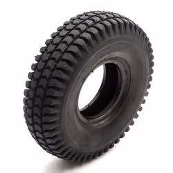 Tyre 3.00-4 Black Knobbly Block Tread Mobility Scooter 4 Inch Wheel Rim 4 Ply