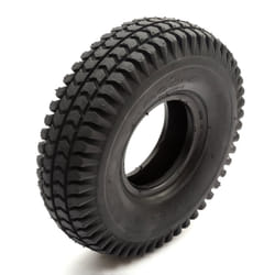Tyre 260x85 Black Knobbly Block Tread Mobility Scooter 4 Inch Wheel Rim 4 Ply