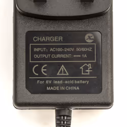UK Intelligent 6v Motorcycle Lead Acid Battery Charger Automatic Smart Optimiser