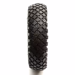 10 Inch Diameter Tyre 260x85 Diamond Tread 4 Ply Sack Truck Hand Cart 4 Inch Rim