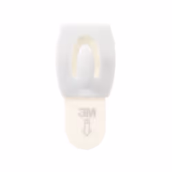 3M Command White Plastic Damage Free Mini Adhesive Hooks Reusable Pack 6