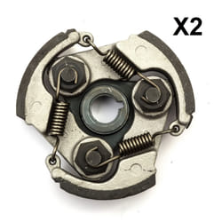 2x Mini Moto Dirtbike 3 Shoe Clutch 2 Stroke Minimoto Pocket Dirt Bike 47cc 49cc
