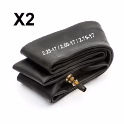 2x Innertube 2.25-17 2.50-17 2.75-17 17 Inch 70/100-17 Fits Zundapp Motorcycle